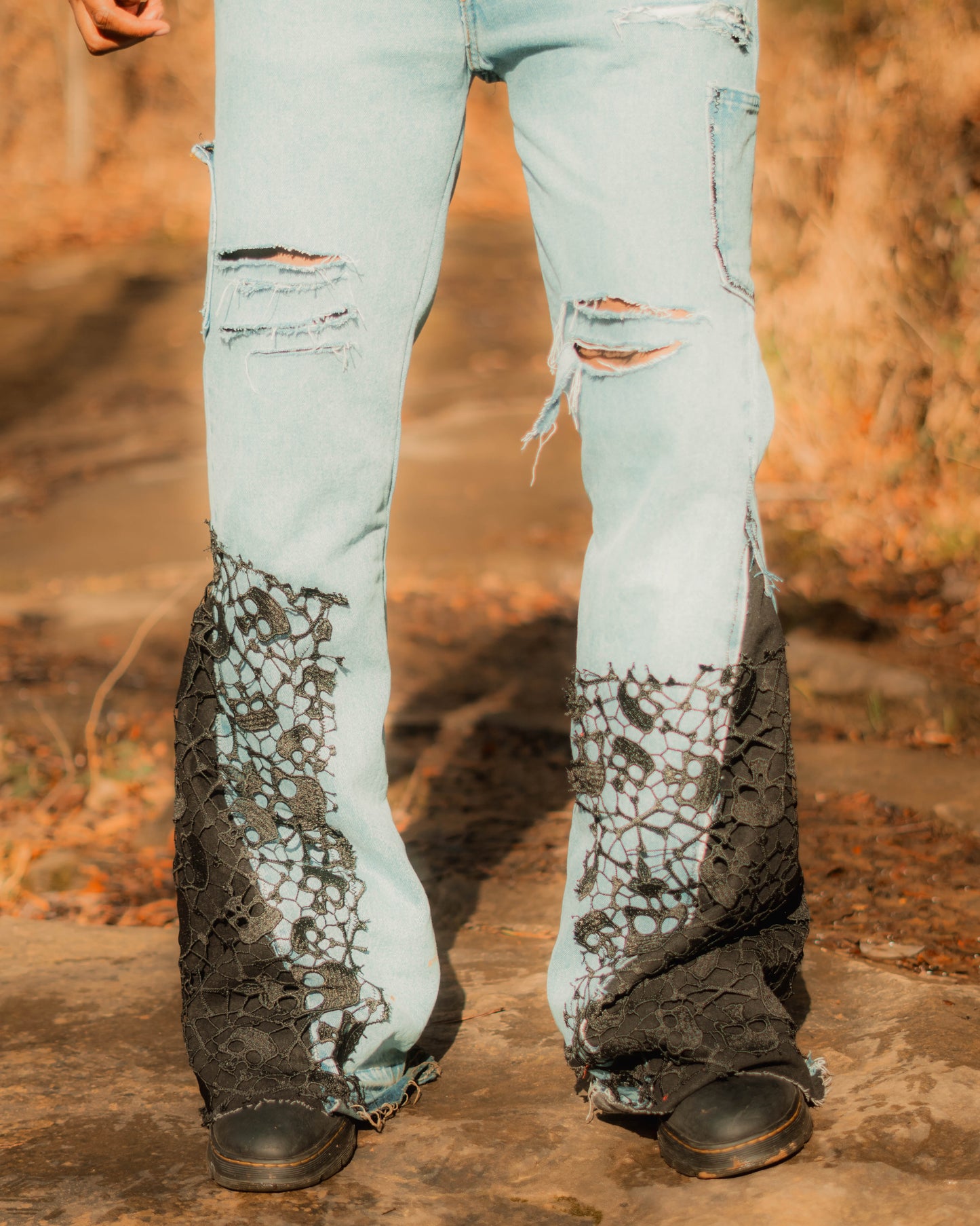 Blue Restraint Jeans